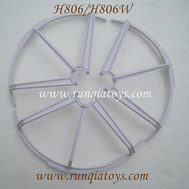 Helicute H806 H806W hexacopter blades guards