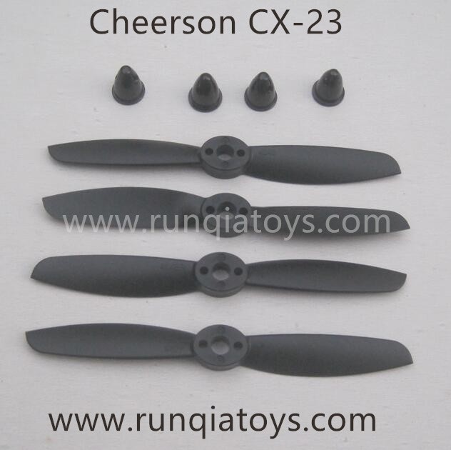 Cheerson CX23 quadcopter propellers