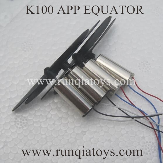 Kai Deng K100 Drone Main Blades and motor parts