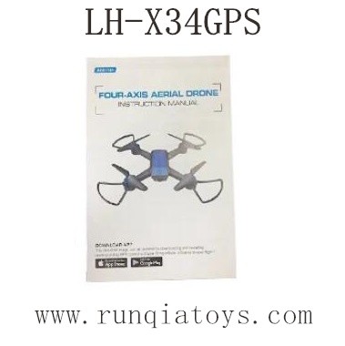 Lead Honor LH-X34 GPS Drone Parts-Manual