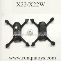 SYMA X22W drone Body shell black