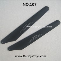 runqia toys R107 helicopter main rotor B