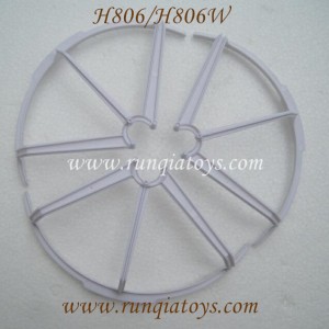 Helicute H806 H806W hexacopter blades guards