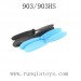 HELIWAY 903 903HS RC Drone Parts, Propellers Blue and Black Color