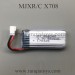 MJX RC X708 Quad-copter parts, 3.7V Battery, Headless mode Drone