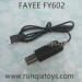 FAYEE FY602 Quadcopter Car Parts, Battery Charger, FY602W Xtreme WIFI FPV drone