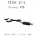 ATTOP XT-1 RC Drone Parts, USB Charger