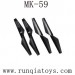 MK-59 Drone Parts, Propellers, Mould King RC Quadcopter