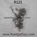 RunQia Toys R121 Helicopter, Screws bag, 3.5CH Helikopter NO.121