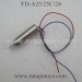 Attop YD-A25 A25C Quadcopter Parts, Motor Red wire, Xttopflyer YD-24 RC Drone